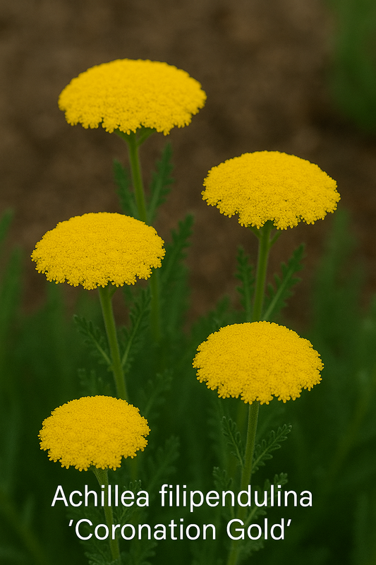 Achillea filipendulina 'Coronation Gold'