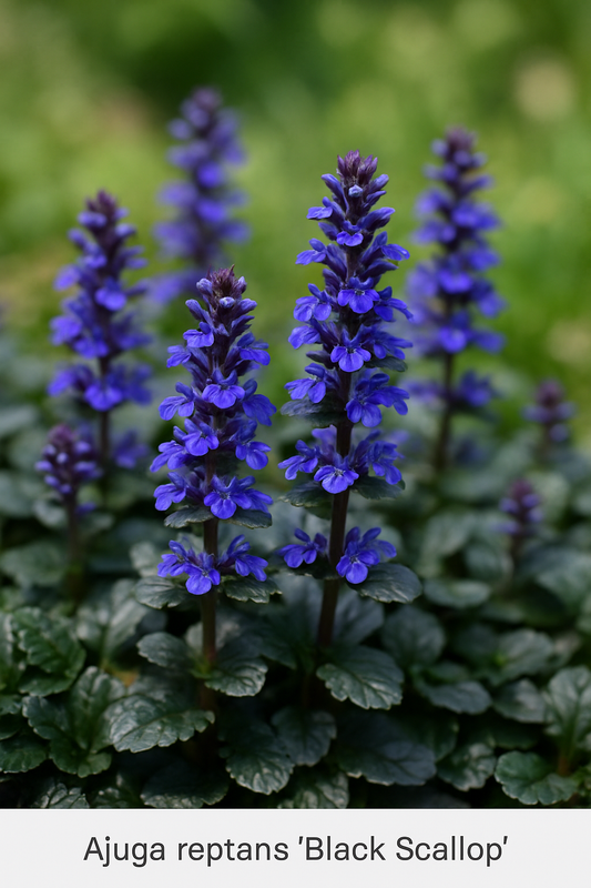 Ajuga reptans 'Black Scallop'