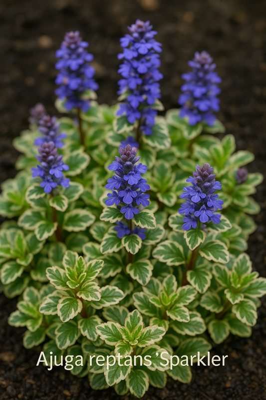 Ajuga reptans 'Sparkler'
