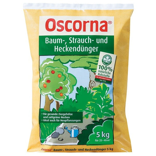 Oscorna® Baum-, Strauch- und Heckendünger 5 Kg