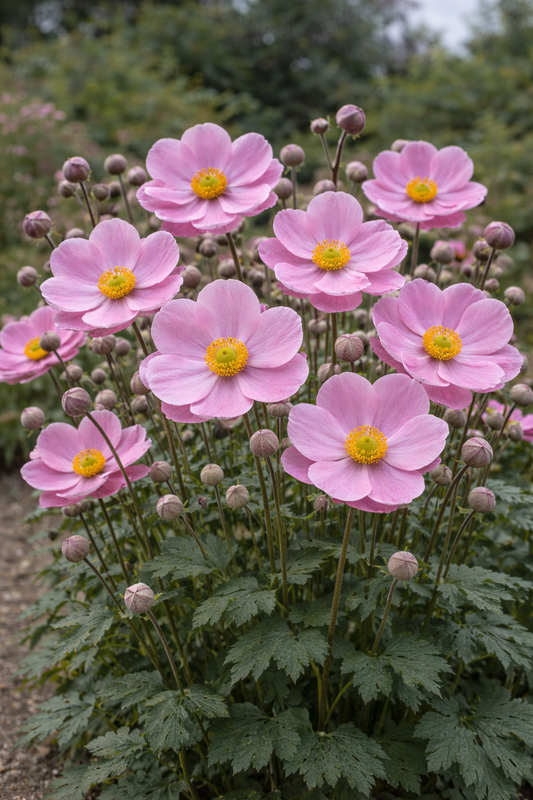 Anemone (Autumn Elegans Group) 'Septemberglanz'