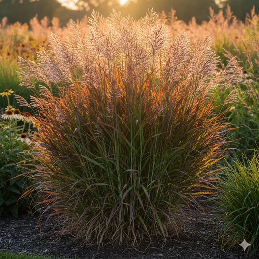 Andropogon gerardi 'Präriesommer'