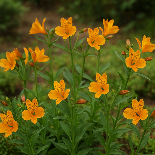 Alstroemeria aurea 'Orange King'