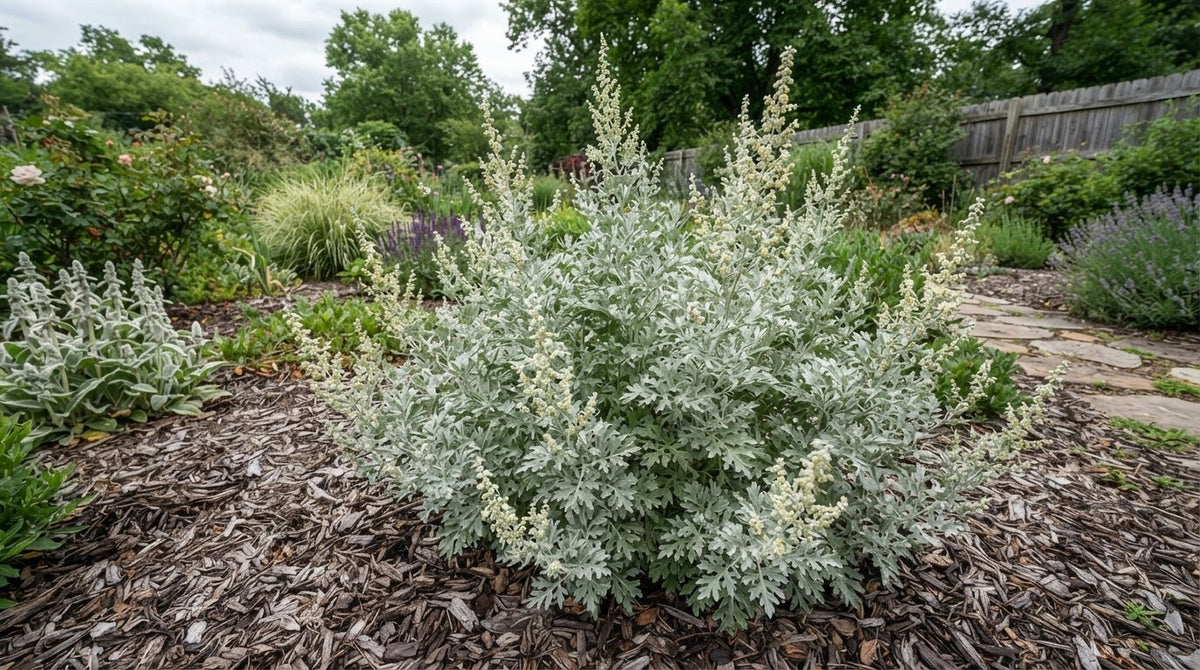 Symbolfoto / KI-Visualisierung: Artemisia ludoviciana var. albula 'Silver Queen'