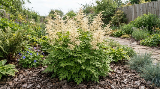 Symbolfoto / KI-Visualisierung: Aruncus 'Porzellan'