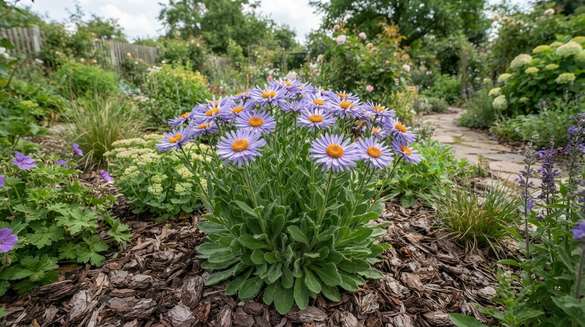 Symbolfoto / KI-Visualisierung: Aster tongolensis 'Berggarten'