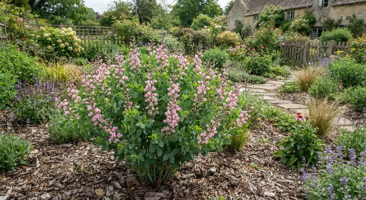 Symbolfoto / KI-Visualisierung: Baptisia 'Pink Truffles' ® XXL