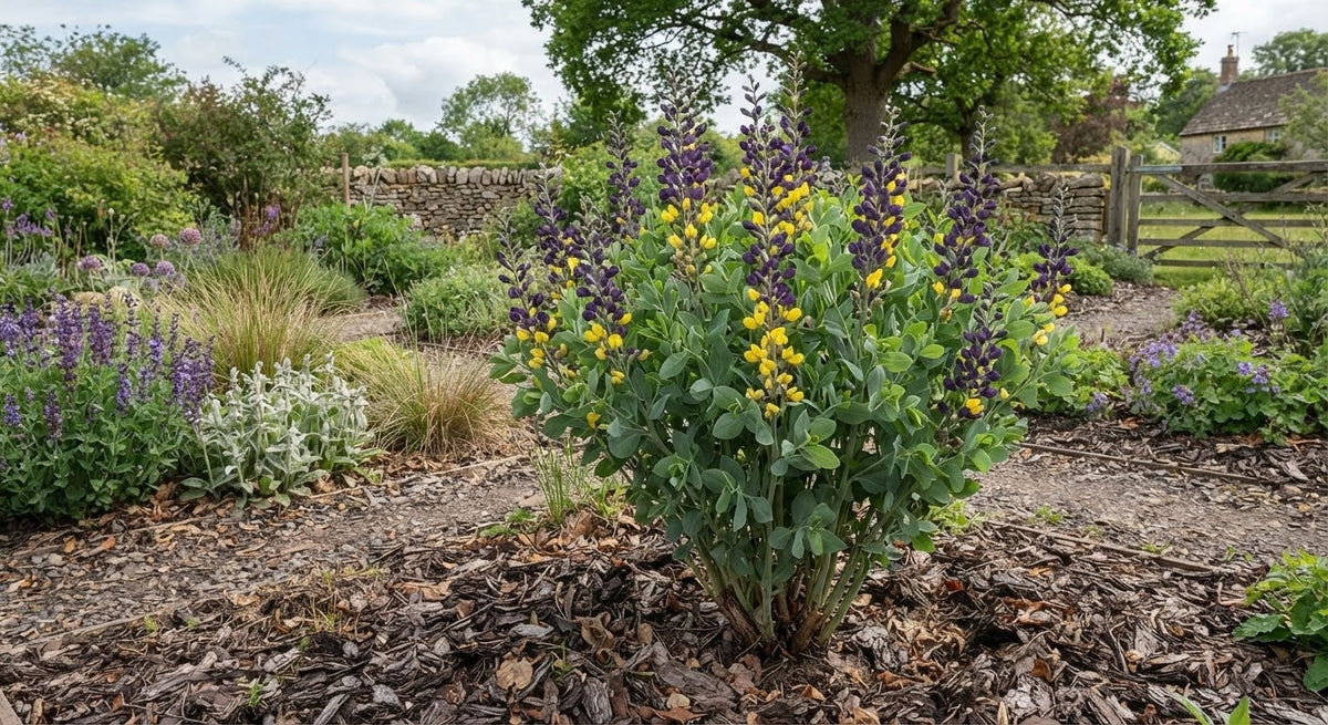 Symbolfoto / KI-Visualisierung: Baptisia 'Twilight Prairieblues' ®