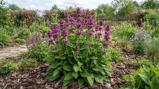 Symbolfoto / KI-Visualisierung: Betonica macrantha 'Superba' (Stachys)