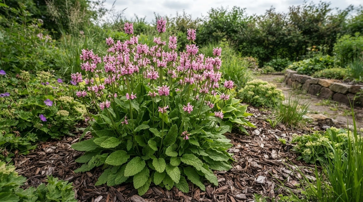 Symbolfoto / KI-Visualisierung: Betonica officinalis 'Rosea' (Stachys)