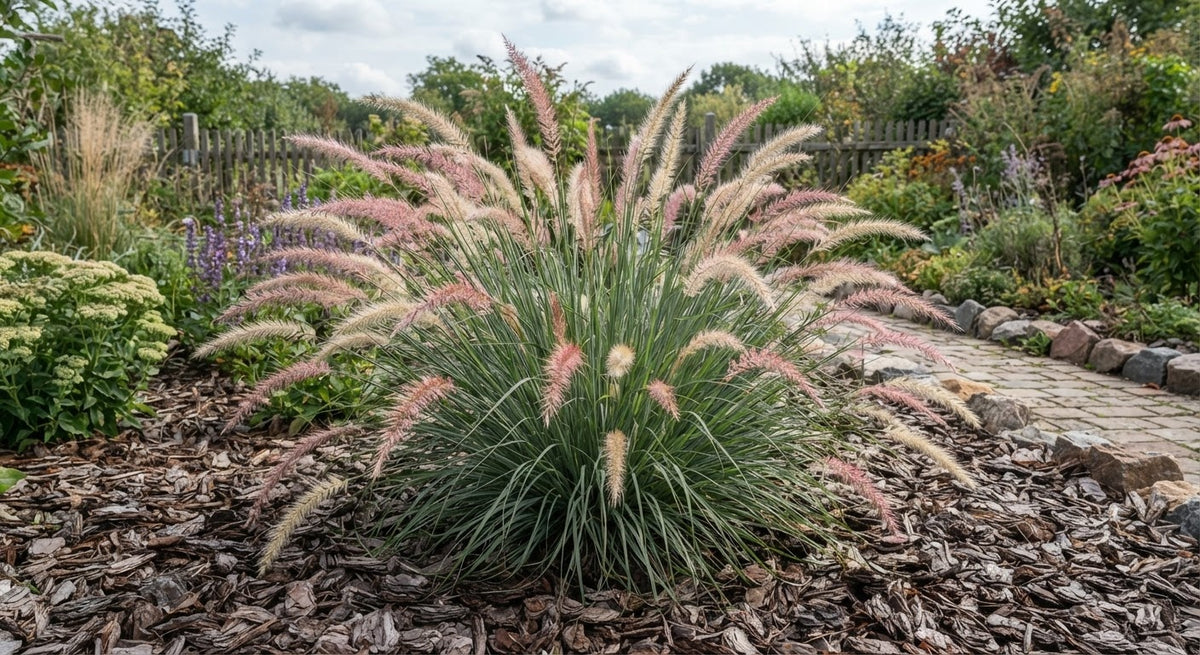 Symbolfoto / KI-Visualisierung: Cenchrus 'Fairy Tails'  (Pennisetum)