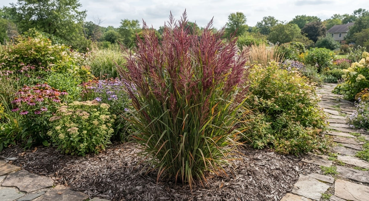 Symbolfoto / KI-Visualisierung: Panicum virgatum 'Squaw Select'