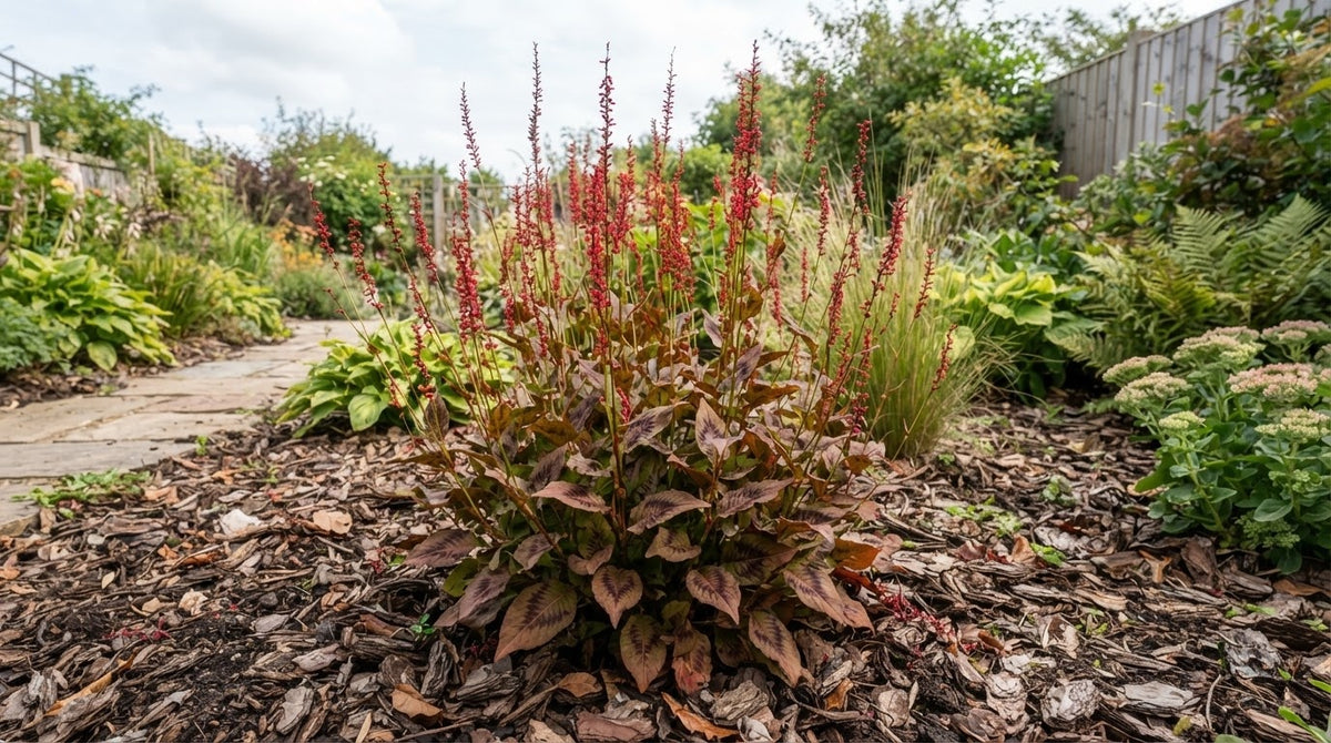 Symbolfoto / KI-Visualisierung: Persicaria filiformis 'Lance Corporal'
