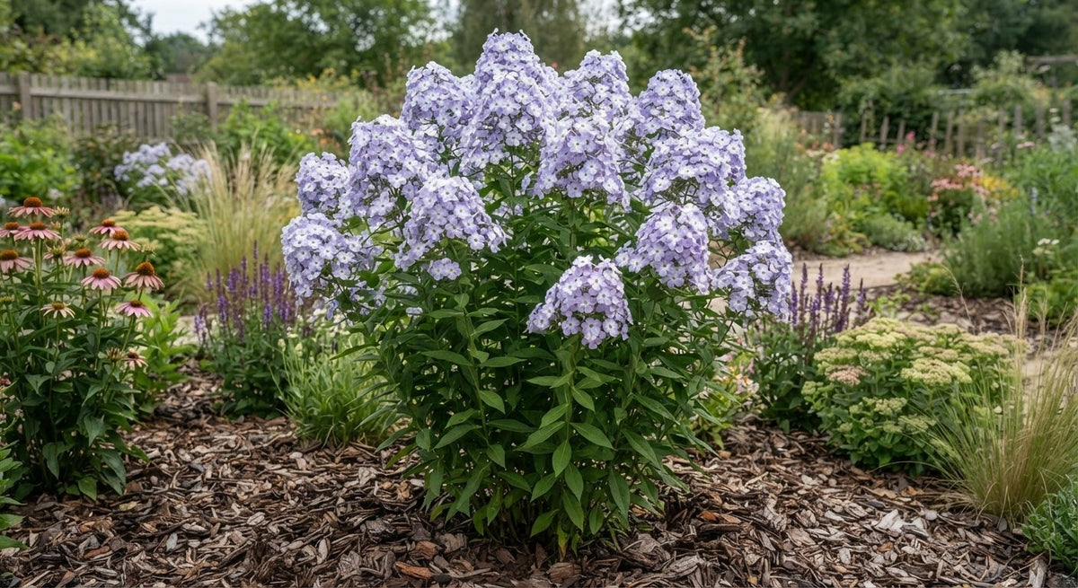 Symbolfoto / KI-Visualisierung: Phlox paniculata 'David´s Lavender' ®