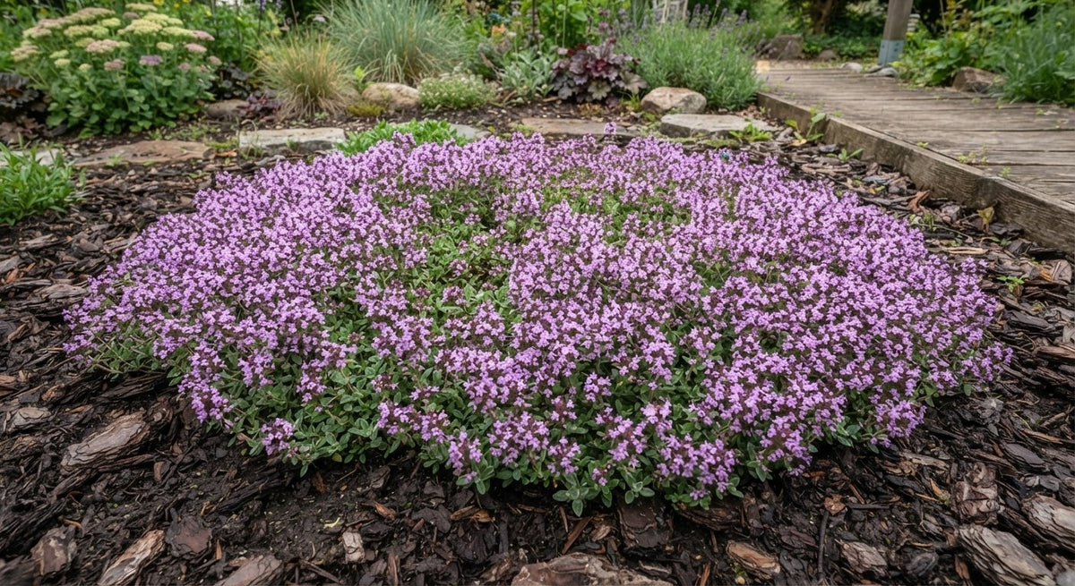 Symbolfoto / KI-Visualisierung: Thymus 'Bressingham'